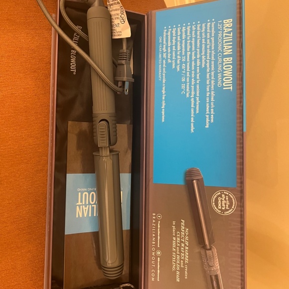 Brazilian blowout curler hair
